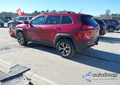 2015 Jeep Cherokee Trailhawk z USA, uszkodzony, nr VIN 1C4PJMBS4FW757586